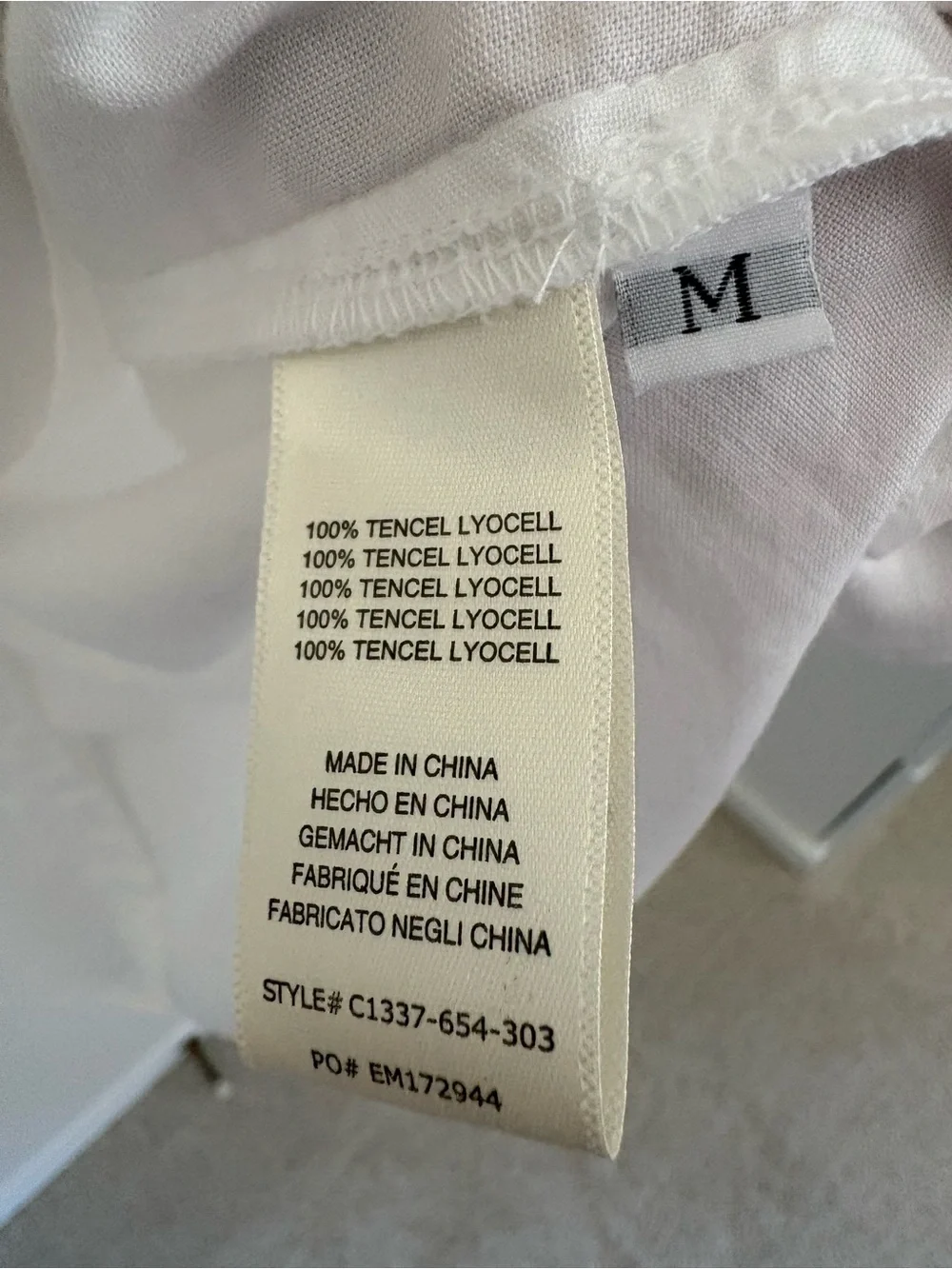 cloth & stone White Collared Shirt - Women's M - Picture 3 of 5